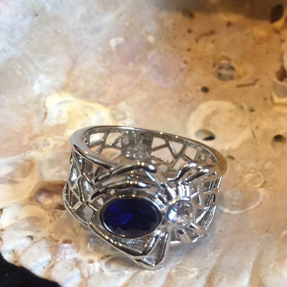 ๐ท Spider on spiderweb ring ๐ท - Picture 8 of 8